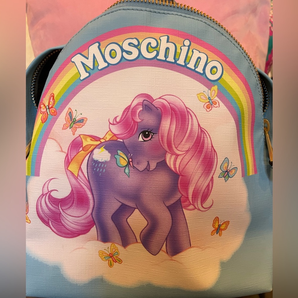 Moschino My Little Pony Backpack! Limited Edition! 100% authentic!
